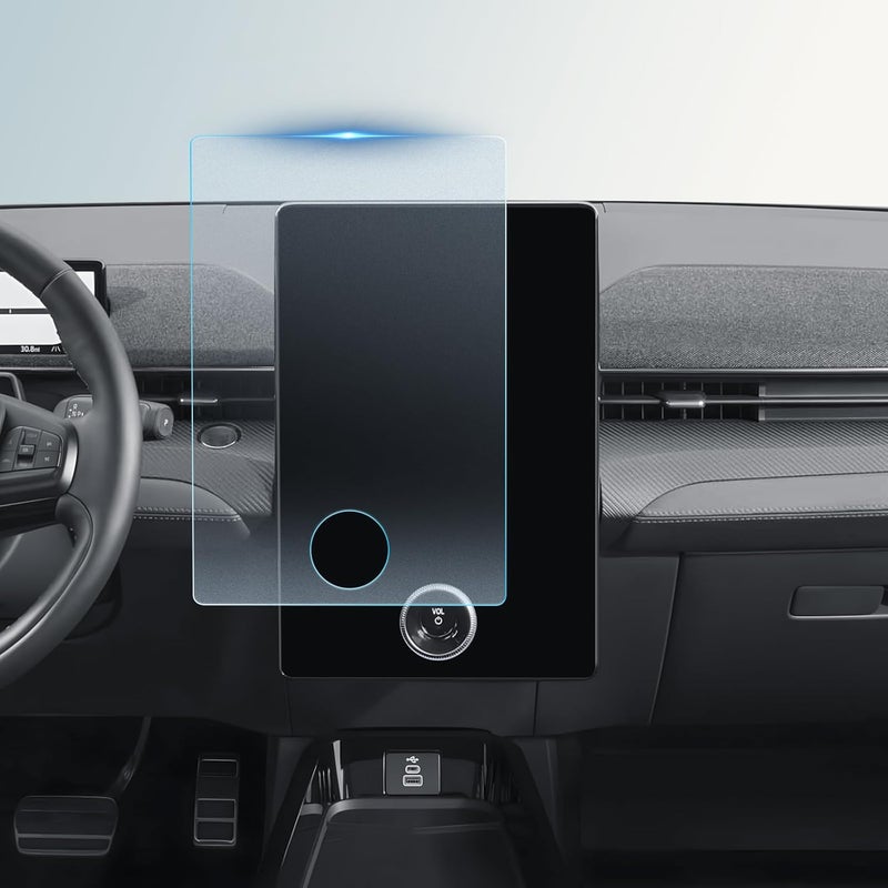 BIBIBO for 2024 2025 Ford Mustang Mach E Screen Protector Matte for 2021 2022 2023 2024 2025 Ford Mustang Mach-E 15.5'' Navigation [Anti-Glare Tempered Glass Lessen Fingerprints] Mustang Mach E 2025 - Image 1